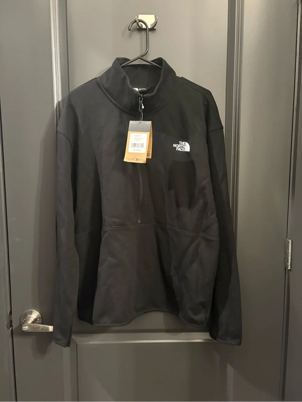 The North Face Black Half-Zip Performance Fleece Pullover